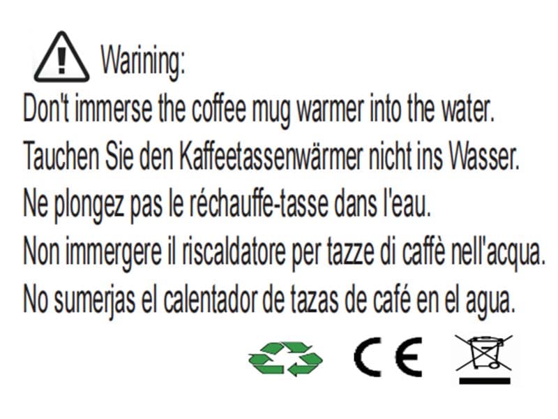Electric Coffee Mug Warmer with Aluminum Panel - 131℉ Beverage Warmer for Coffee, Tea, Milk & Cocoa | Candle Warming Plate | Perfect Easter Gift for Coffee Lovers | Ideal for Office, Home & Dorm Use
