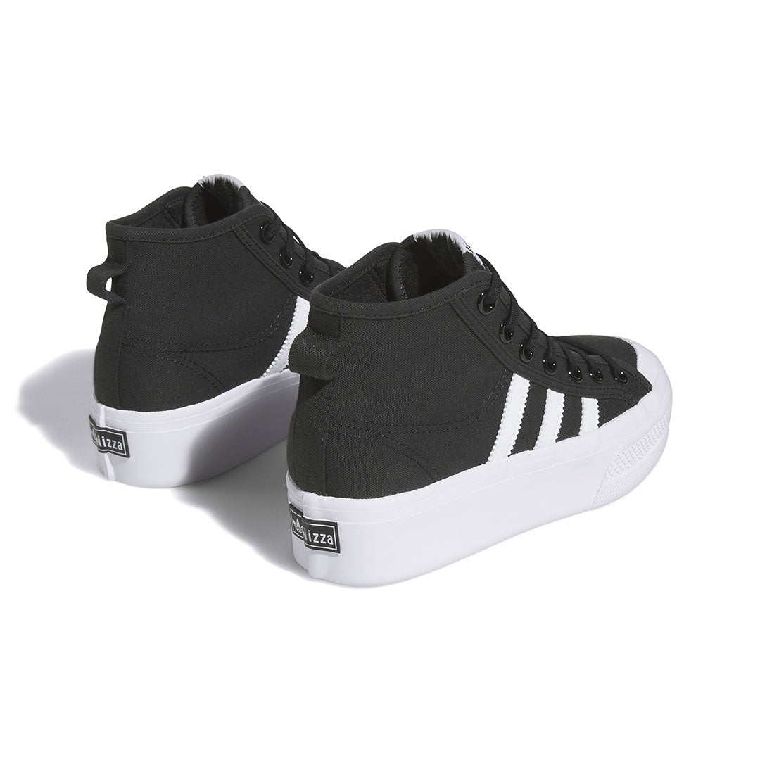 adidas Kids' Nizza Platform Mid Sneakers (IG7833) - Comfortable & Stylish Junior Shoes for School, Play & Everyday Wear