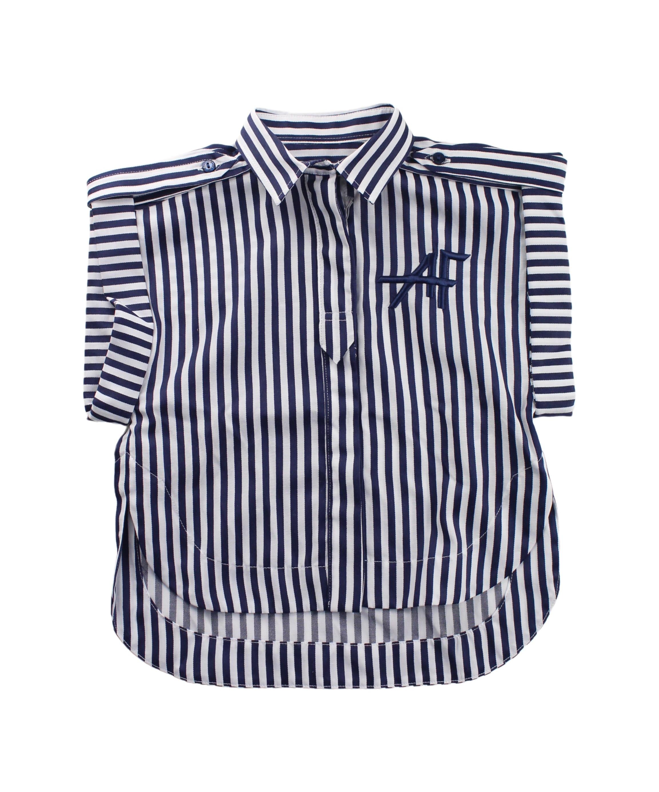 Alberta Ferretti Girls' Short Sleeve Cotton Shirt Size 4T - Casual & Dressy Top for School, Parties & Everyday Wear