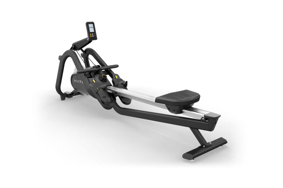 Matrix Rowing Machine for Home Gym - Foldable Rower with LCD Display | Full Body Workout Equipment for Cardio & Strength Training | Perfect for Small Spaces & Apartment Fitness
