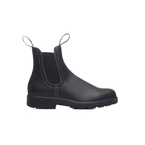 Blundstone 1448 Women's Chelsea Boots - Black Leather Ankle Boots for Women | Comfortable & Stylish for Work, Travel & Outdoor Activities