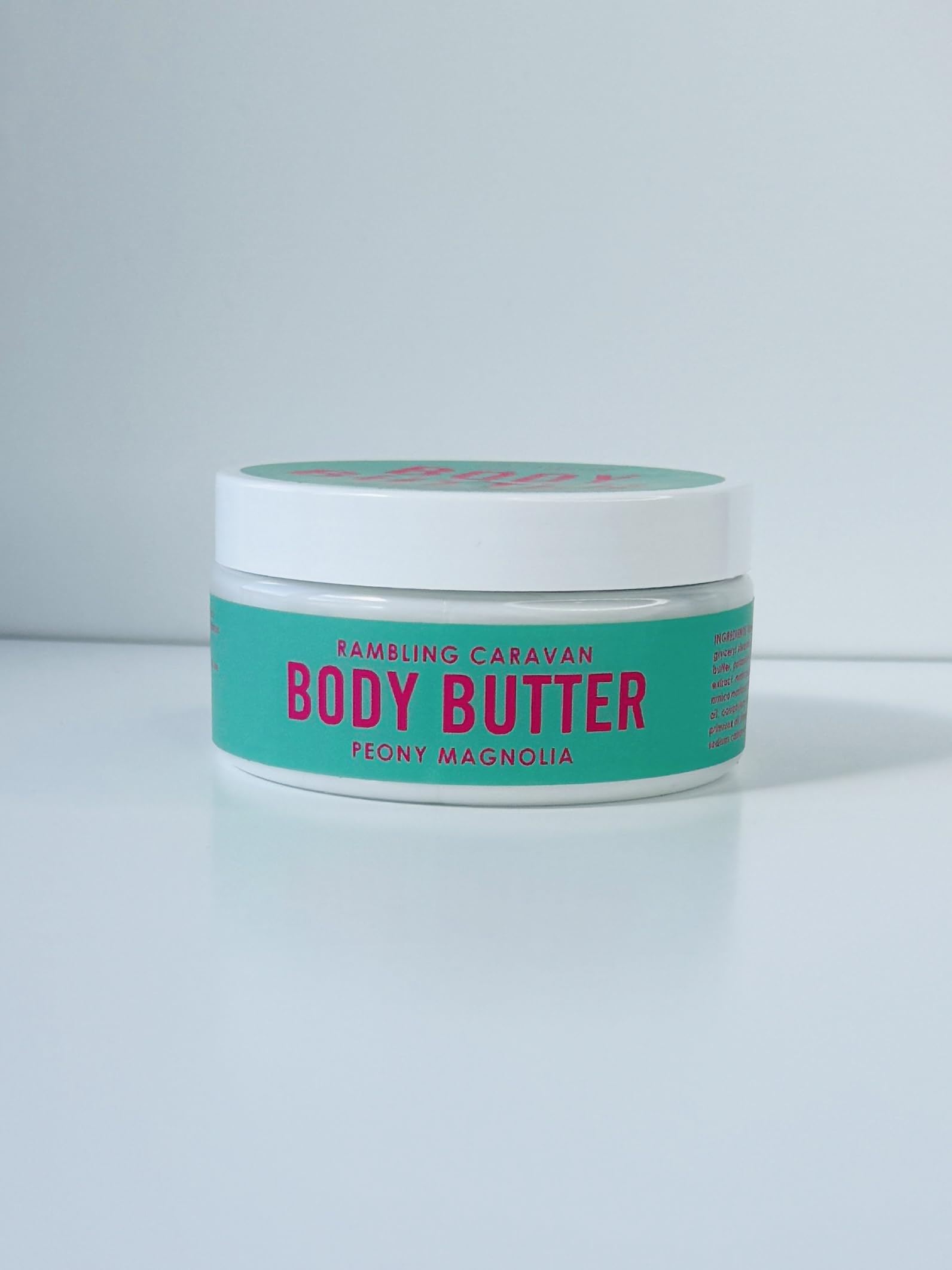 Peony Magnolia Body Butter - 8oz Deep Moisturizing Cream for Dry Skin - Luxurious Hydration for Hands, Feet & Body - Perfect for Daily Skincare & Gift Giving