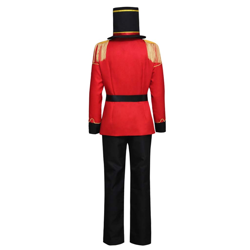 Nutcracker Cosplay Costume for Men - DIY Soldier Outfit with Jacket, Pants & Accessories - Perfect for Halloween, Christmas Parties & Theatrical Performances
