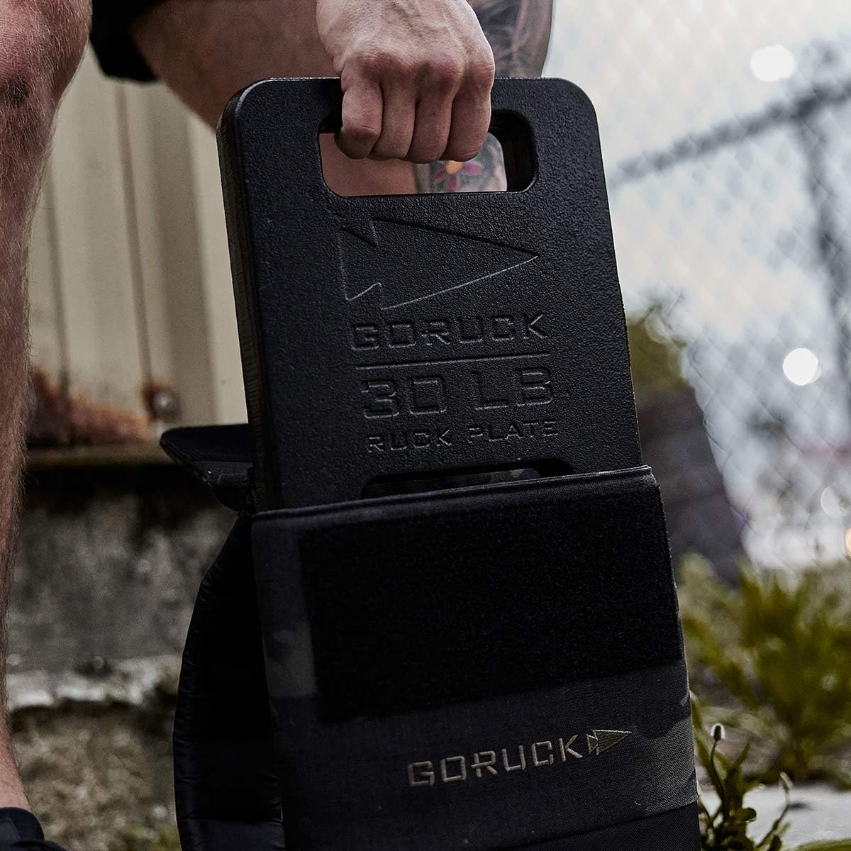 GORUCK Ruck Plates - 20LBS & 30LBS Weight Plates for Rucking, CrossFit & Strength Training | Perfect for Workouts, Hiking & Military Training