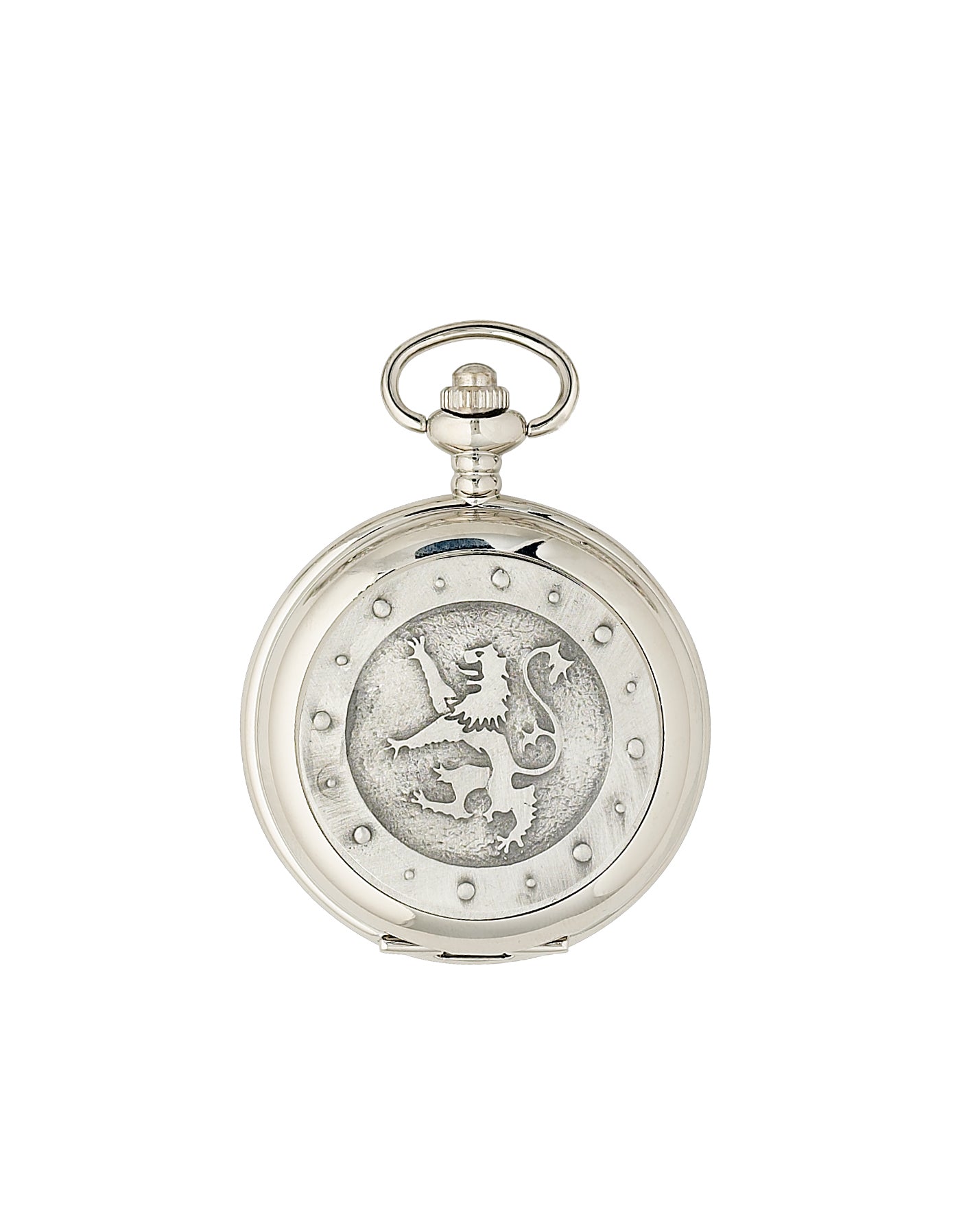 Lion Rampant Quartz Pocket Watch PW100Q - Vintage Style Mechanical Watch for Men - Perfect for Formal Events, Weddings & Collectors