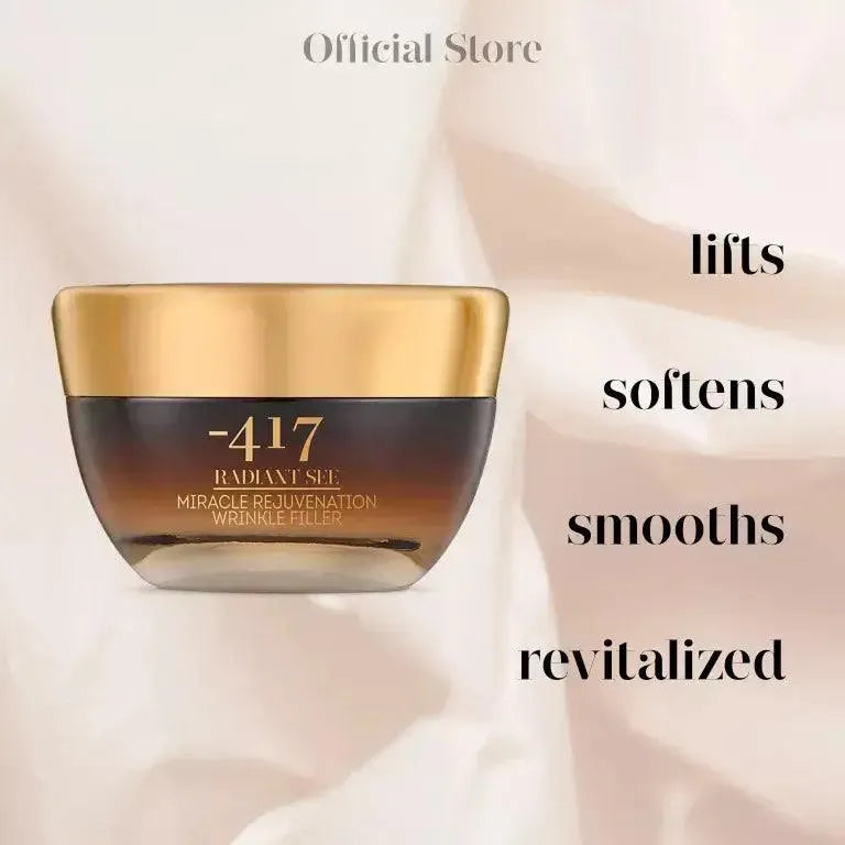 Minus 417 Miracle Rejuvenation Wrinkle Filler - Anti-Aging Cream for Face & Eyes | Reduce Fine Lines & Wrinkles | Perfect for Daily Skincare Routine & Night Care