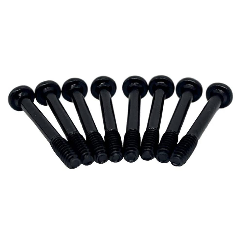Guindxan Computer Case Cooling Fan Screws - Long & Short Fan Mount Screws for PC Chassis, Water Cooling & Radiator Accessories | Perfect for DIY PC Builds & Upgrades