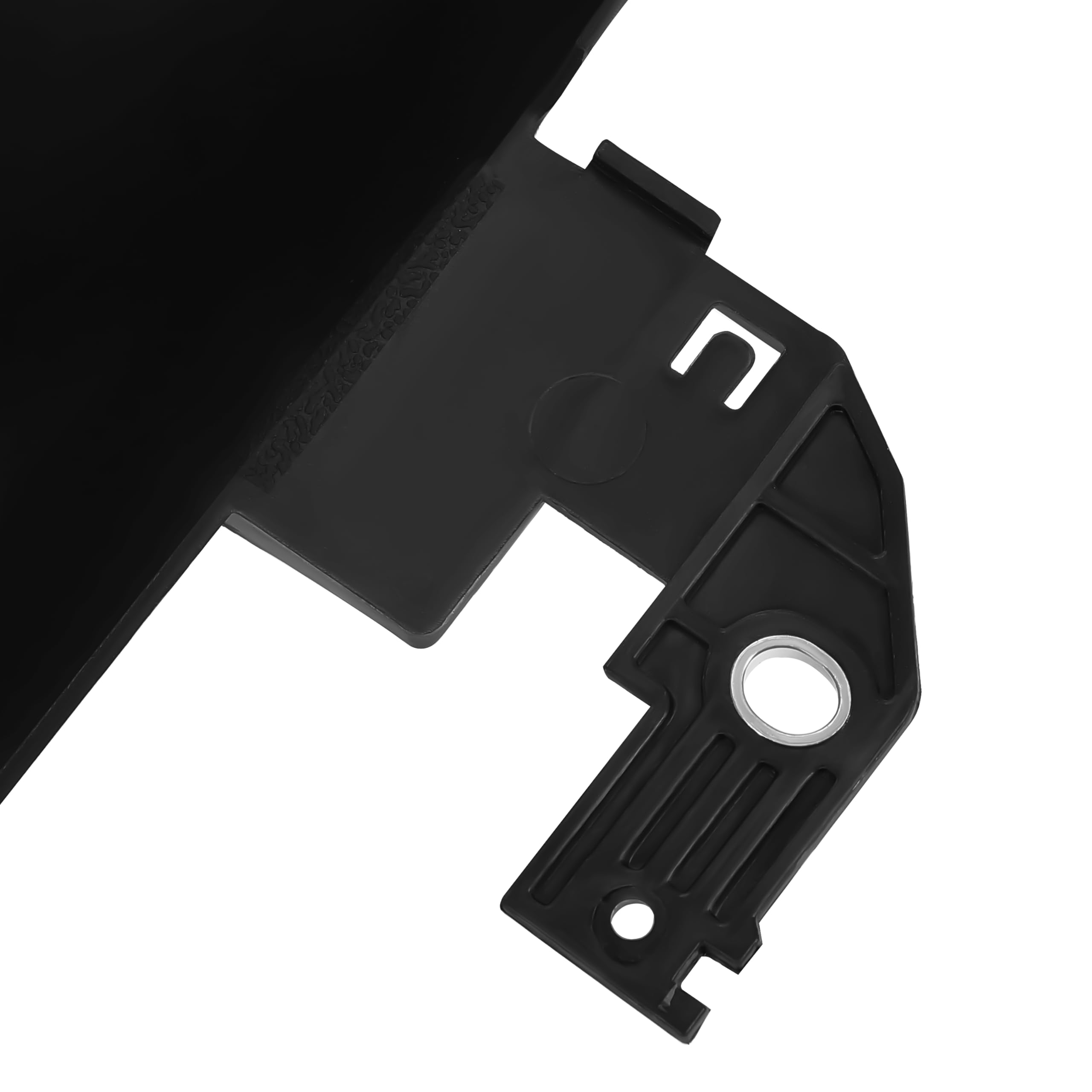 HECASA Black PP Plastic Radiator Cooling Fan Shroud Replacement for 2009-2016 Dodge Ram 1500/2500/3500 with 5.7L & 6.4L HEMI - Compatible with 52126427AB & CH3110130 - Perfect for Engine Cooling System Maintenance & Off-Road Truck Upgrades