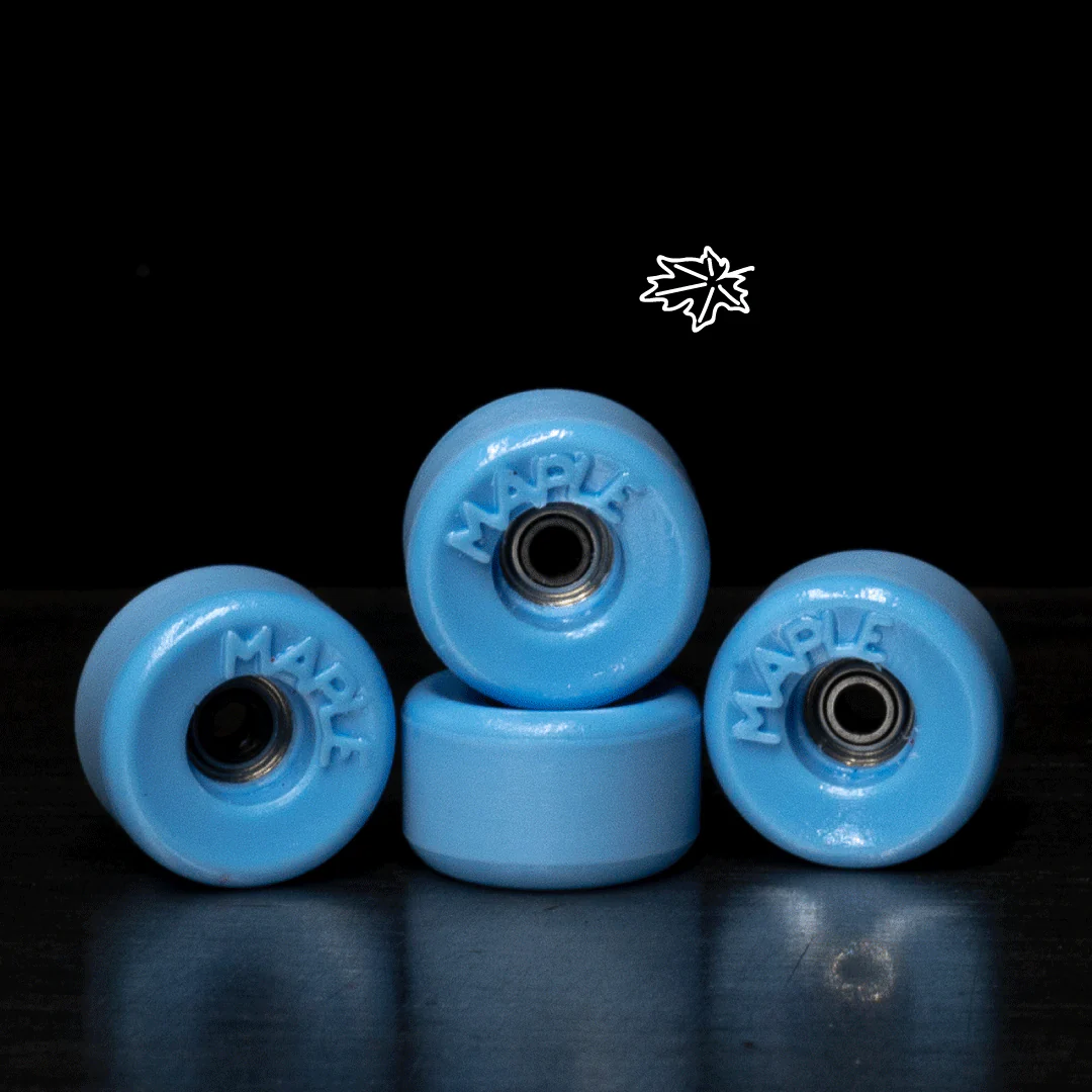 Premium Maple Bowl Fingerboard Wheels - High-Performance Skateboard Wheels for Fingerboarding - Perfect for Tricks, Stunts & Indoor Skate Practice