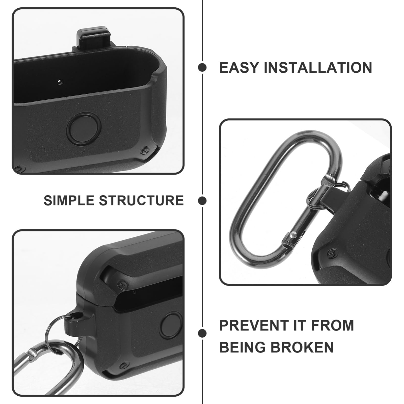 Homoyoyo Protective Headphone Case Cover - 1 Set Box for Earphones, Earbuds, Headset - Durable Storage & Travel Organizer - Perfect for Home, Office, Gym & Commuting