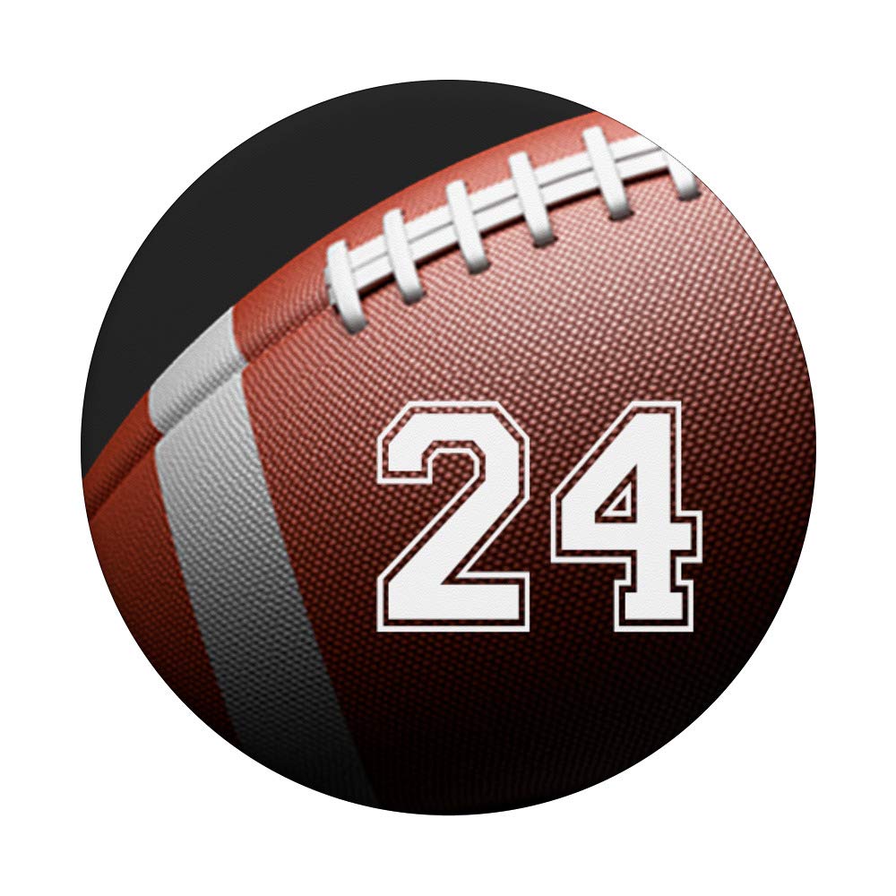 Football Player Jersey No. 24 Phone Grips - Perfect Gift for Fans, Match Days, and Everyday Use