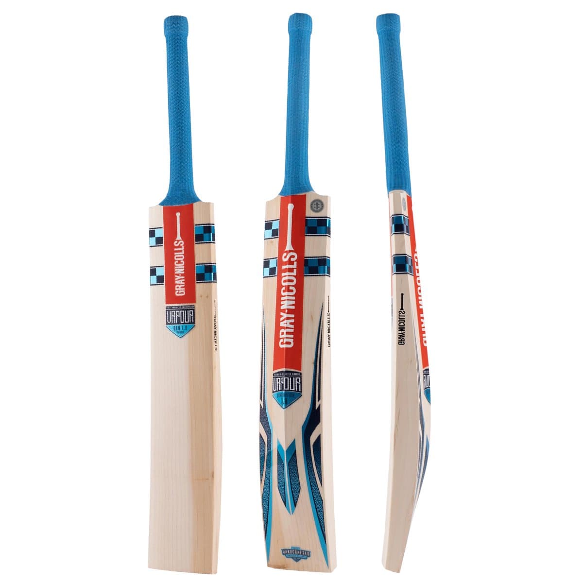 Gray Nicolls Vapour Gen 1.0 Junior Cricket Bat for Kids - Lightweight English Willow Cricket Bat for Youth Players, Perfect for Practice & Matches