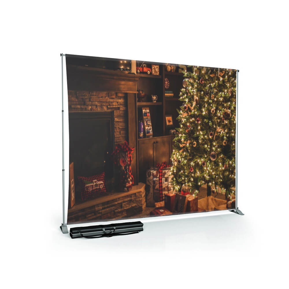 Customizable Printed Backdrop with Stand Kit - Durable Photo Booth Background for Parties, Events & Weddings - Personalize Your Decor (Special Order)