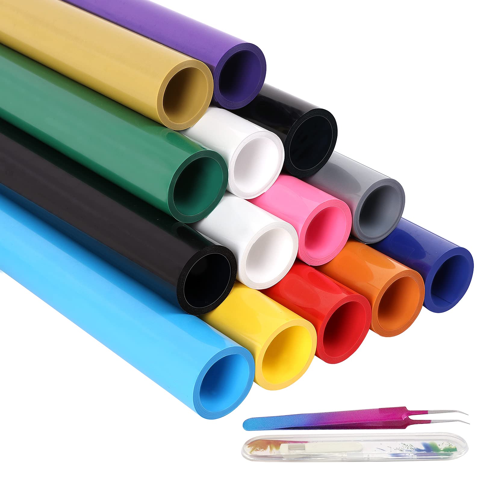 Koralakiri Heat Transfer Vinyl HTV Bundle (14 Packs) - 12