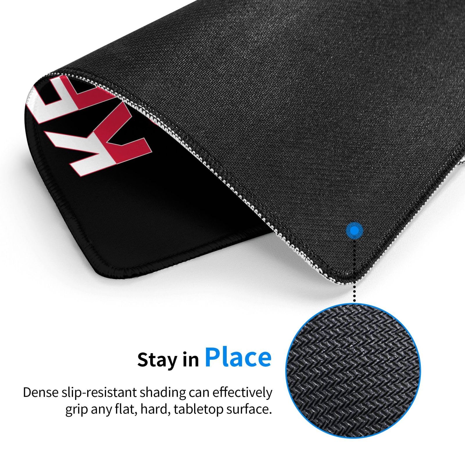 SIYTUAU Keep Calm and Love Poland Mouse Pad - 10x12 Inch Waterproof Non-Slip Rubber Gaming Mouse Pad for Laptop & Office Use - Perfect for Work, Gaming & Home Decor