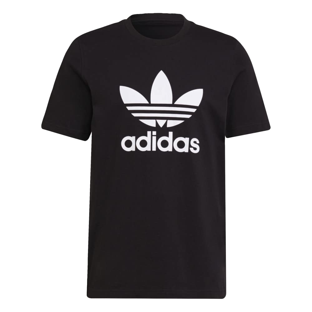 adidas Originals Men's Trefoil Tee - Classic Cotton T-Shirt with Iconic Logo | Casual Streetwear for Everyday Wear & Gym Outfits