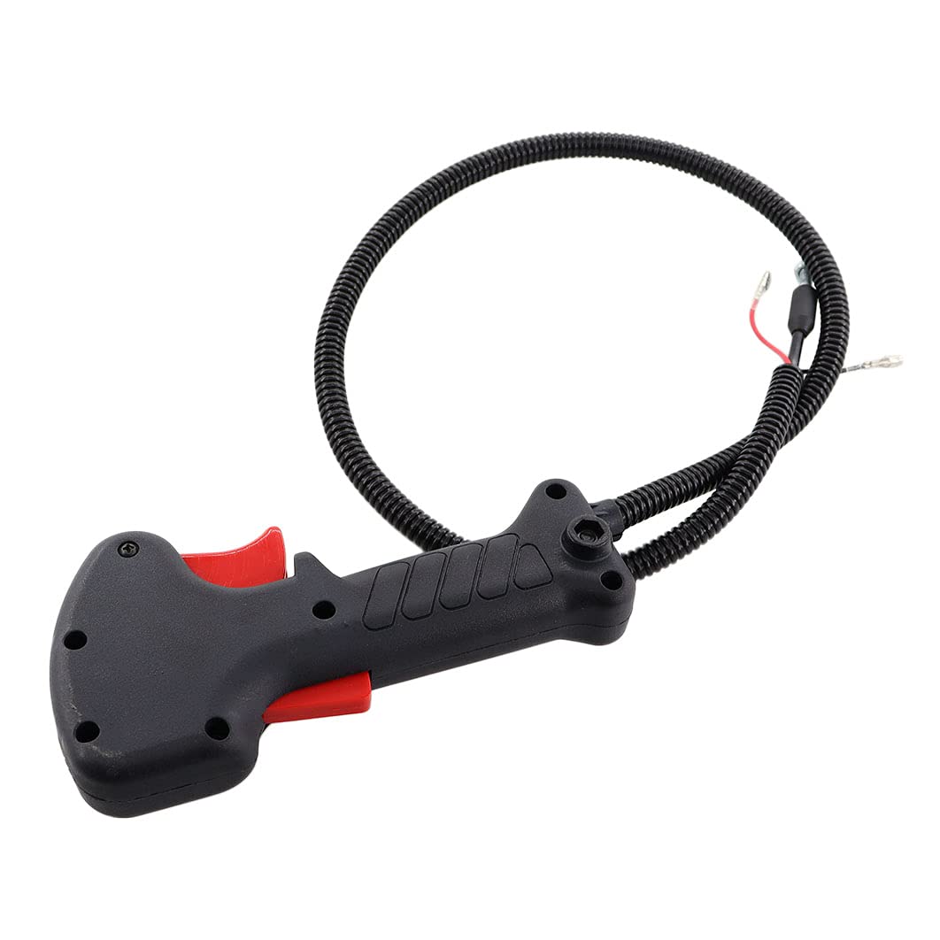 MCHNIC Gas Throttle Switch for Fuxtec FX-MS152, MFS520 Multitool 2-in-1, Hecht 129BTS, Dolmar MS27U, Matrix BMS 900-4, Demon RQ580 Brush Cutter - Compatible Replacement Part for Outdoor Power Tools & Garden Equipment