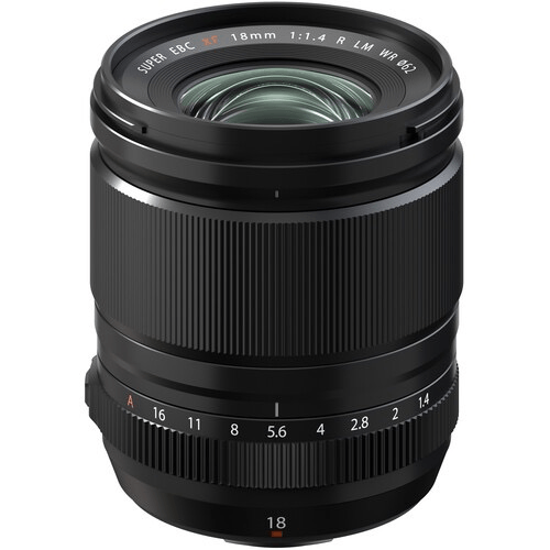 FUJIFILM FUJINON XF 18mm F1.4 R LM WR Lens - Fast Aperture Prime Lens for Fujifilm X-Mount Cameras | Perfect for Low Light Photography, Street & Travel Scenes