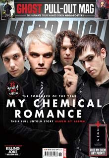 My Chemical Romance Featured in Kerrang! Magazine (November 16, 2019 Issue) - Collectible Music Memorabilia for Fans & Gift Idea