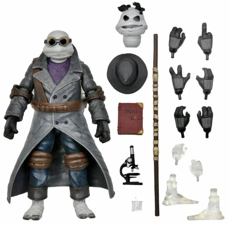 Ultimate Donatello as The Invisible Man - Universal Monsters x Teenage Mutant Ninja Turtles Collectible Action Figure | Perfect for TMNT Fans, Monster Movie Lovers & Display Collections