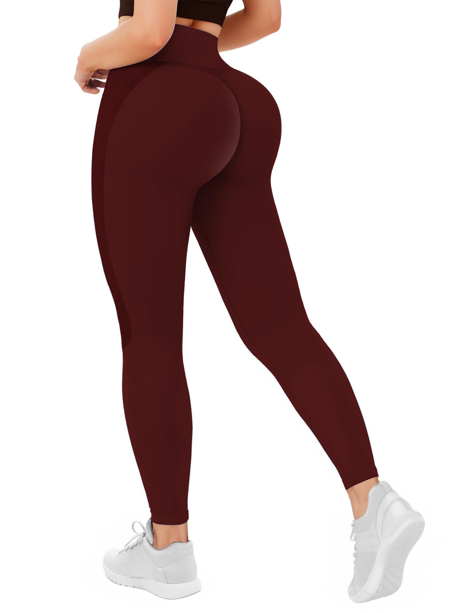 High Waisted Scrunch Booty Lifting Leggings for Women - Seamless Yoga Pants, Workout Tights & Gym Clothes - Perfect for Yoga, Fitness Training & Casual Wear