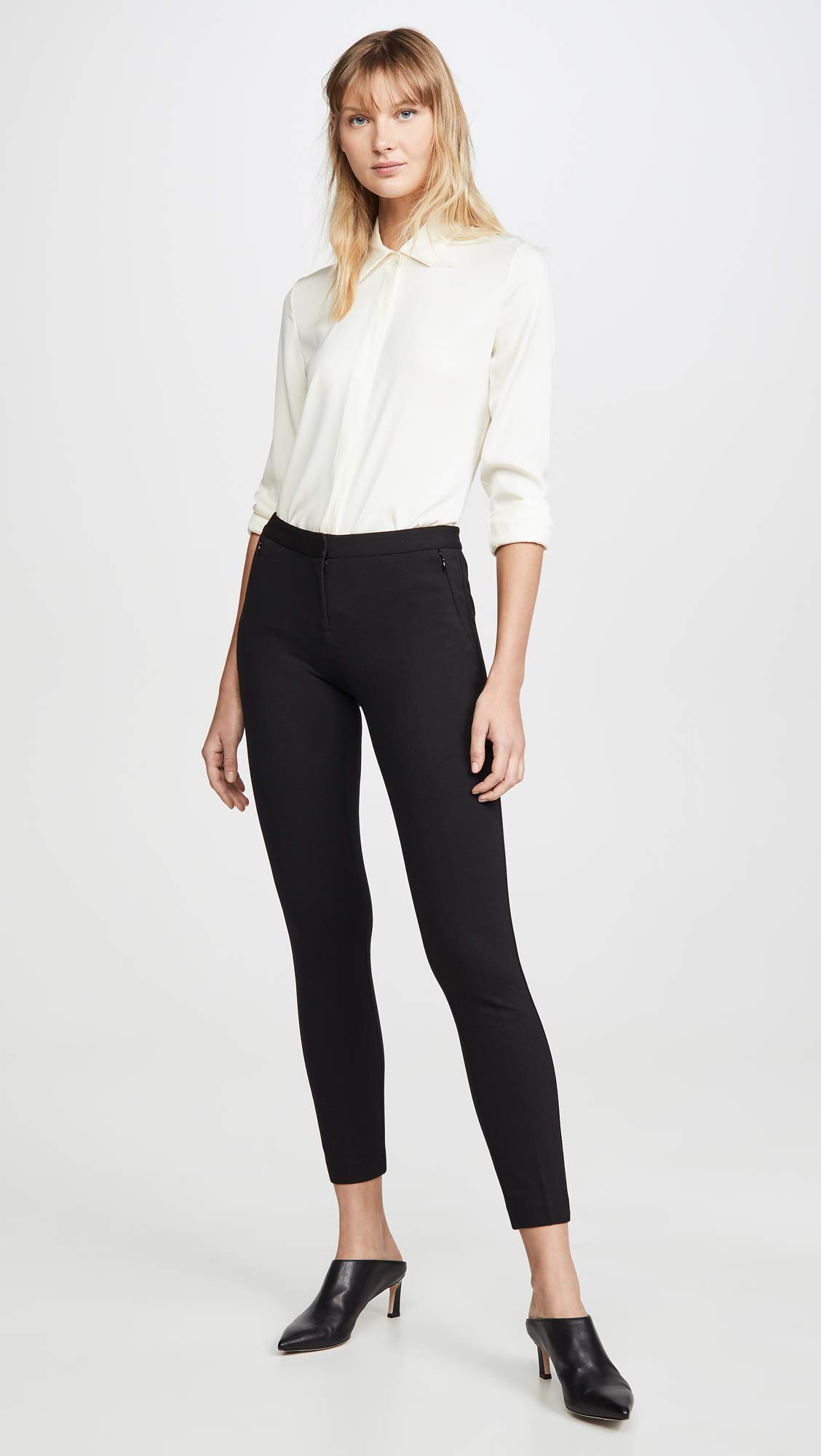 Women's Alexandra Pant - Stylish High-Waisted Trousers for Work & Casual Wear | Comfortable Stretch Fabric | Office, Business, Date Night & Everyday Outfits