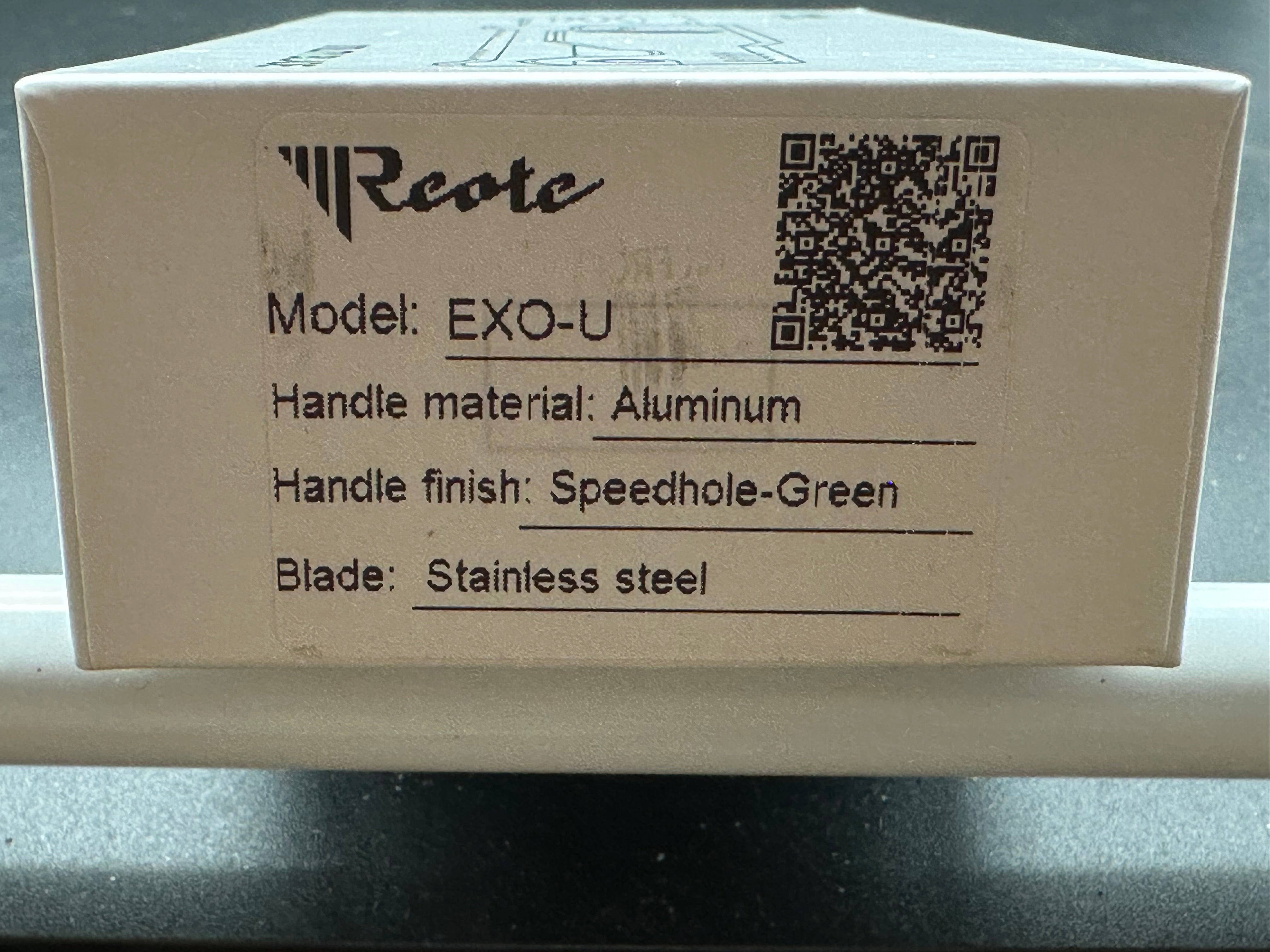 Reate EXO U Folding Knife - 2.4