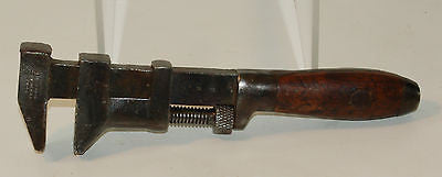 10L Coes & Co Adjustable Monkey Wrench - Vintage Industrial Tool for Plumbing, Automotive Repair & DIY Projects