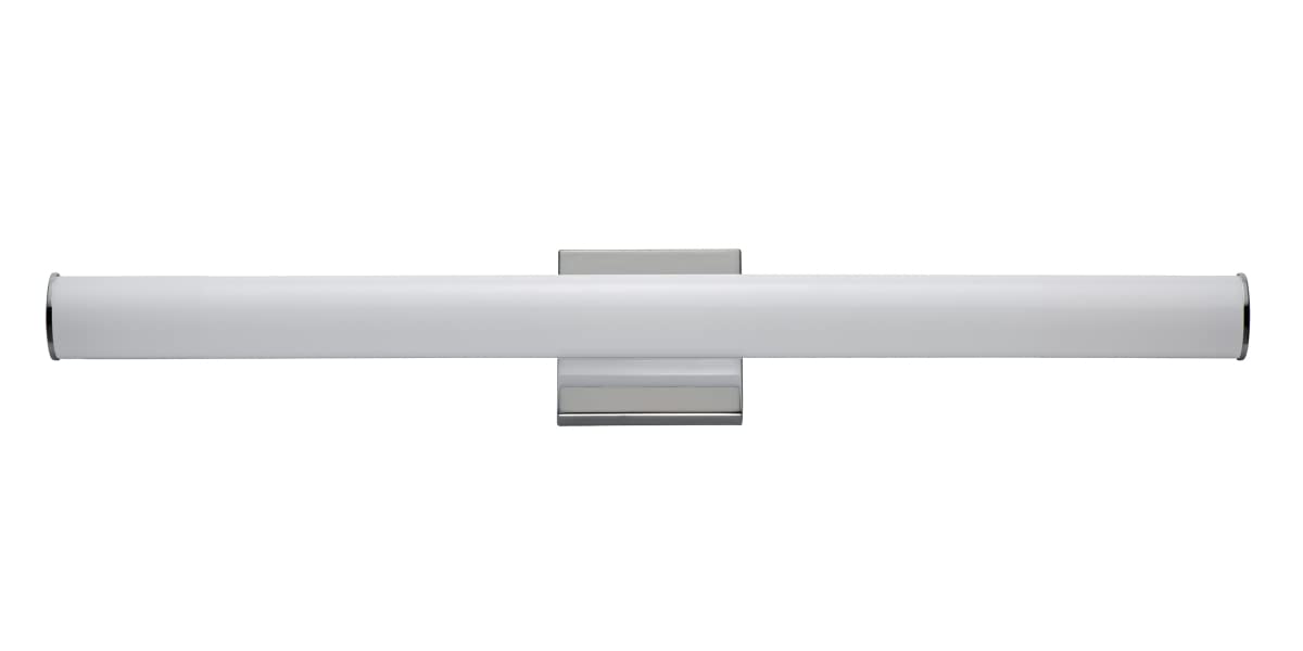30 Inch Polished Chrome LED Bathroom Vanity Wall Light - Modern Lighting for Bathroom, Powder Room & Dressing Area