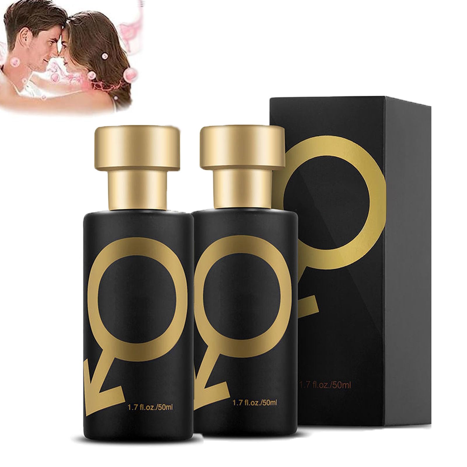 Alpha Touch Cologne for Men - Premium Pheromone Perfume with Attraction Power (2 Pack) | Long-Lasting Scent for Dating, Nightlife & Confidence Boost