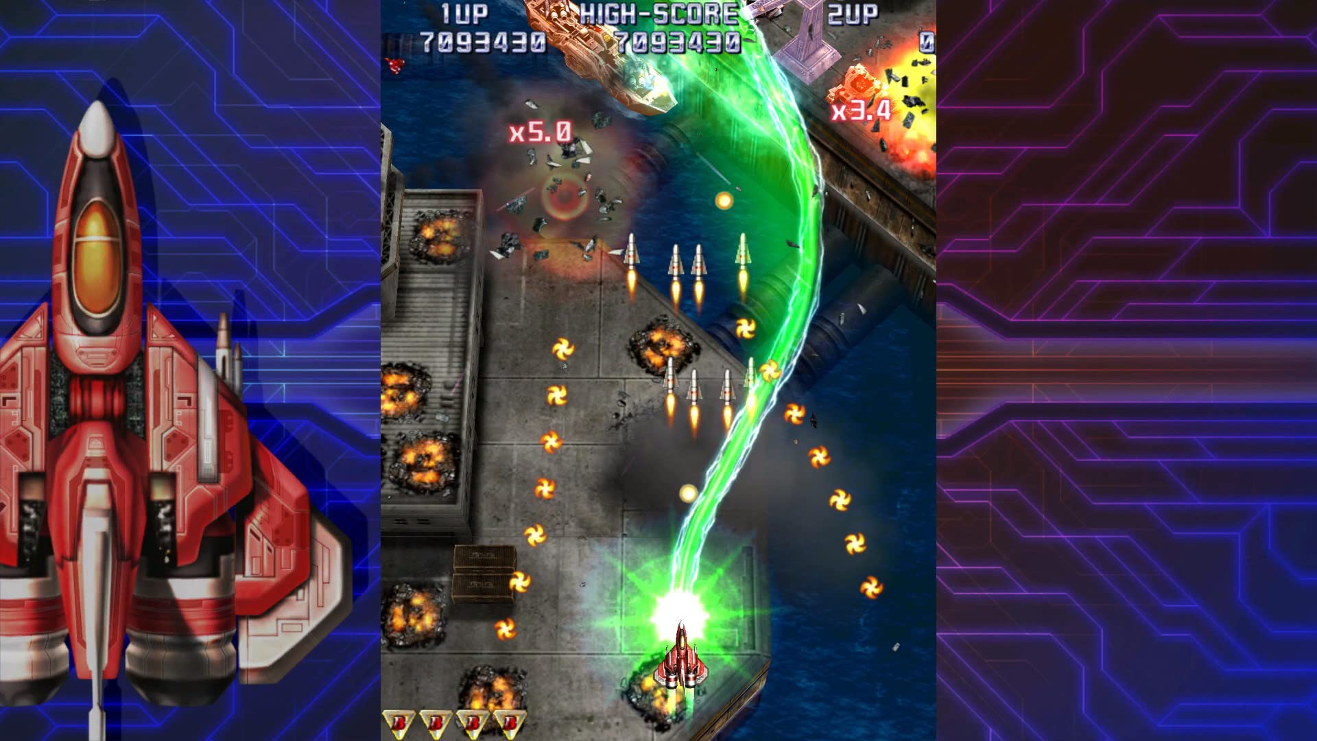 Raiden IV x MIKADO Remix - Deluxe Edition for PlayStation 4 | Classic Arcade Shooter Game | Perfect for Retro Gaming Enthusiasts & Collectors