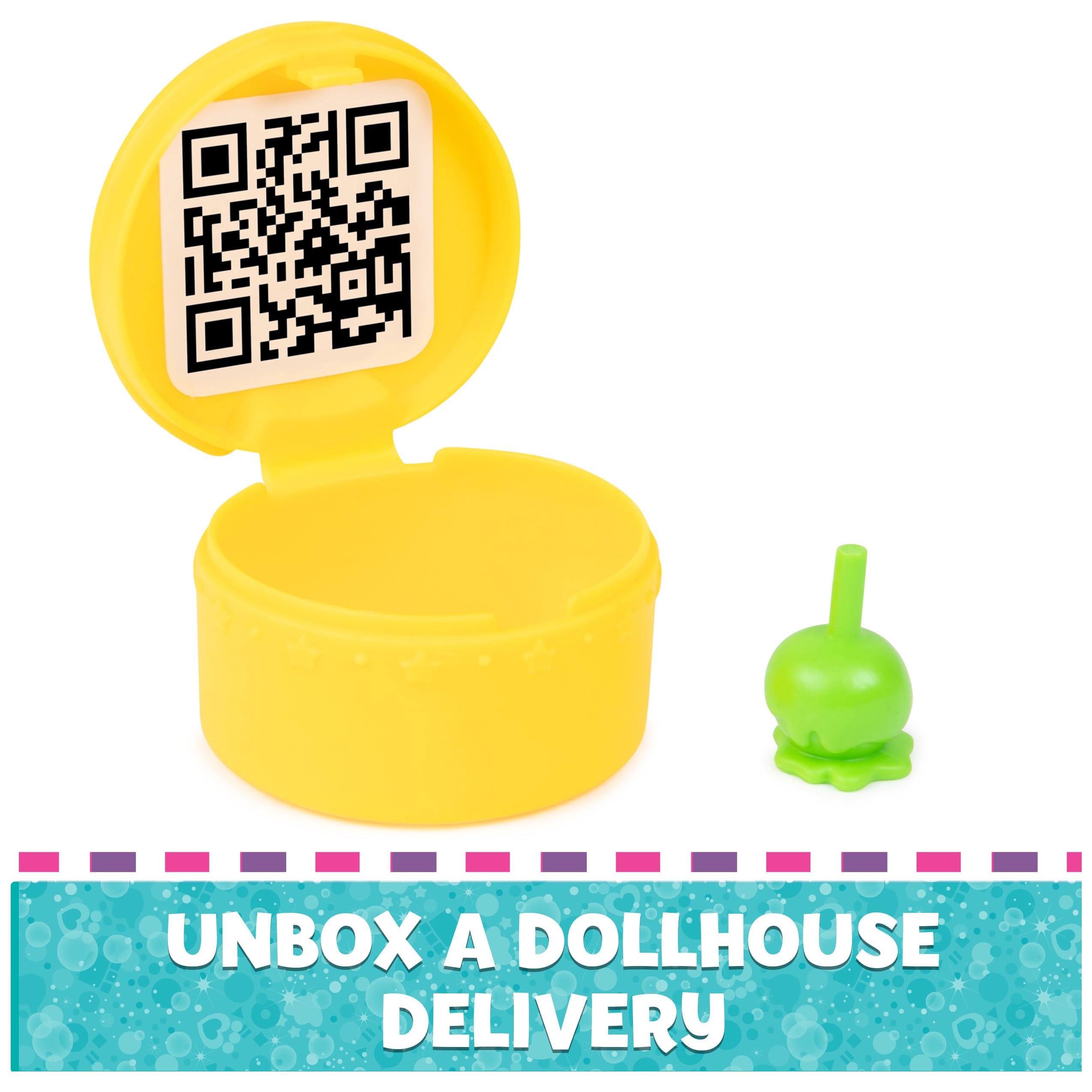 Gabby's Dollhouse Kitty Narwhal’s Carnival Room Playset - Includes Toy Figure, Surprise Toys & Dollhouse Furniture - Fun Pretend Play for Kids Ages 3+ - Perfect for Birthday Gifts & Imaginative Playtime