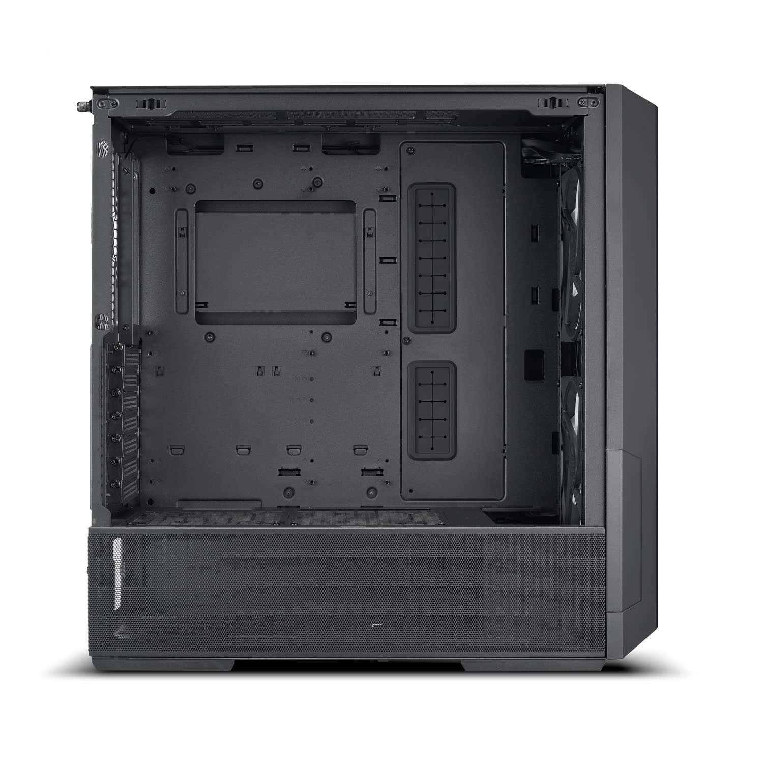 LIAN LI LANCOOL 216 E-ATX PC Case - High Airflow RGB Gaming Computer Case with Mesh Panels, 2x160mm & 1x140mm PWM Fans, Rear PCIe Fan Bracket - Perfect for Gaming Rigs, Streaming Setups & High-Performance Workstations (Black)