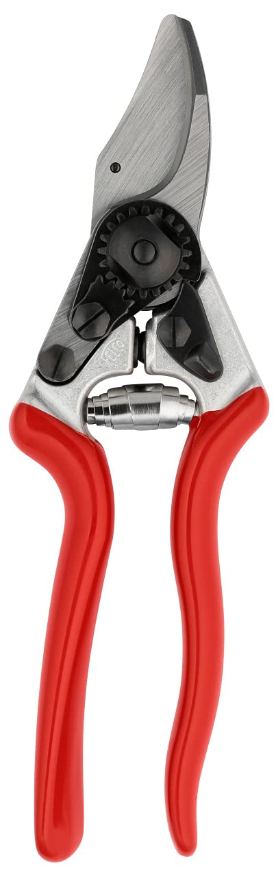 Felco F-16 Left-Handed Pruning Shears - Professional Swiss-Made Garden Pruners with High Carbon Steel Blade | Perfect for Left-Handed Gardeners, Florists & Landscapers | Ideal for Trimming Roses, Shrubs & Delicate Plants