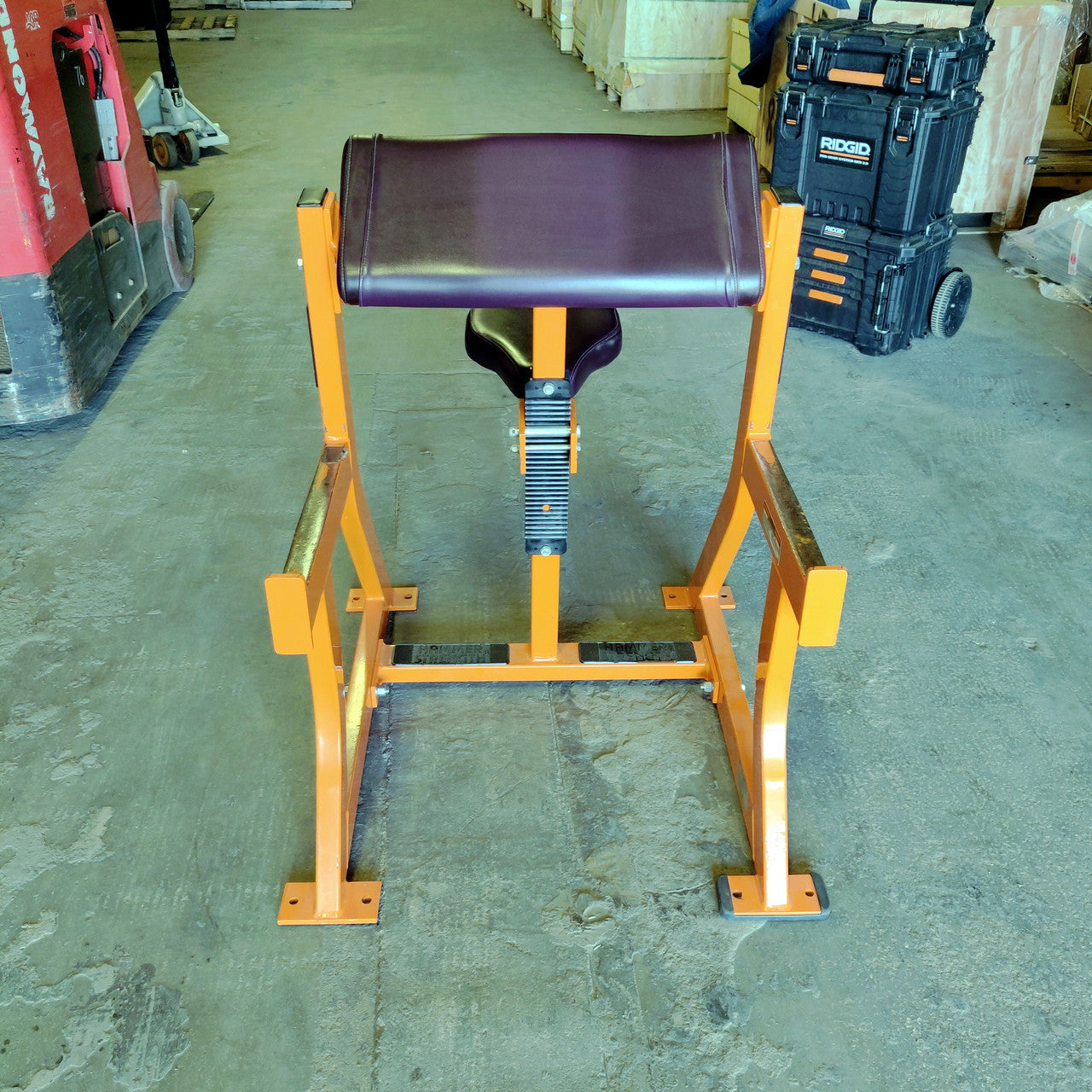 Hammer Strength Preacher Curl Bench - Adjustable Arm Curl Machine for Biceps Workout | Home & Gym Strength Training Equipment