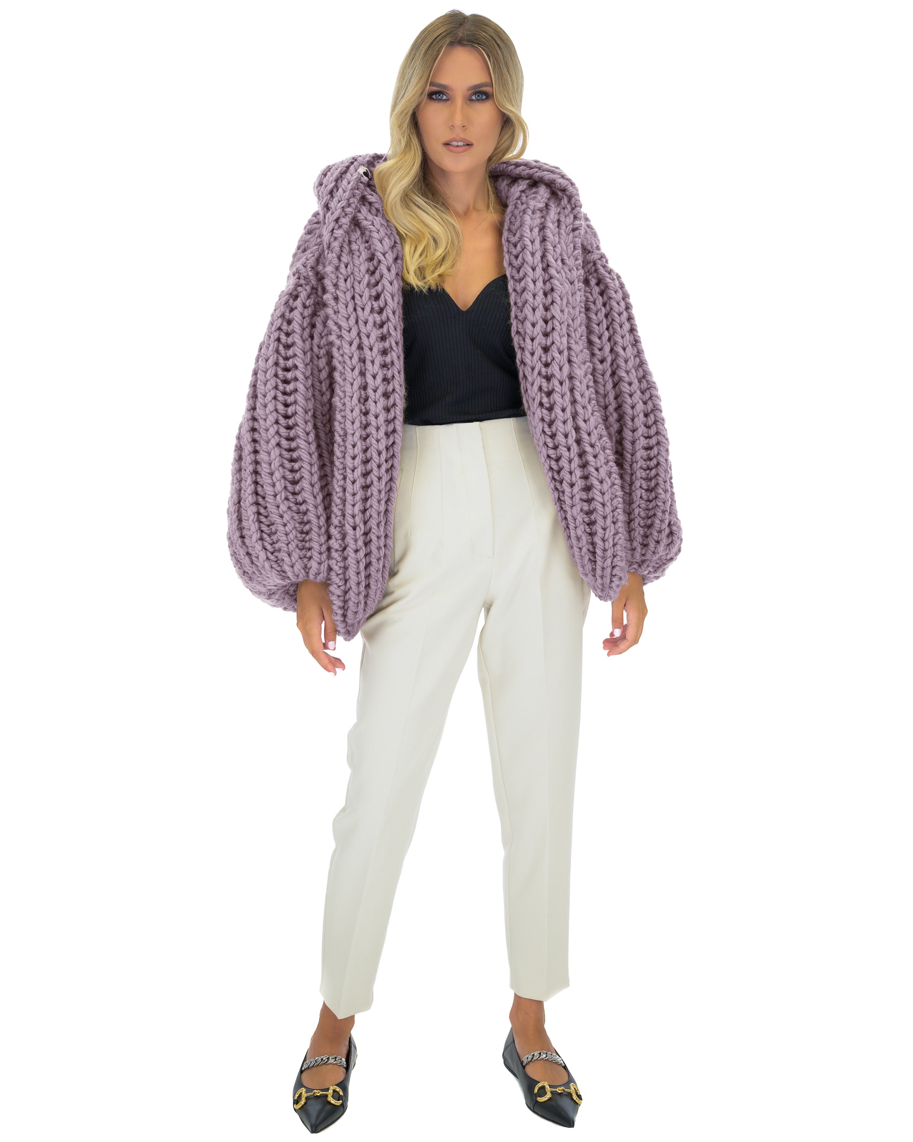 Stylish Hooded Chunky Cardigan for Women - Cozy Oversized Knit Sweater | Perfect for Fall, Winter & Casual Outfits