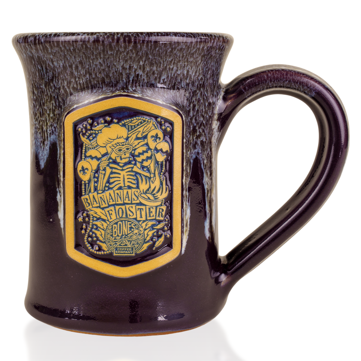 Handcrafted Bananas Foster Ceramic Mug - Perfect for Coffee, Tea & Hot Chocolate - Ideal for Home, Office & Gifts