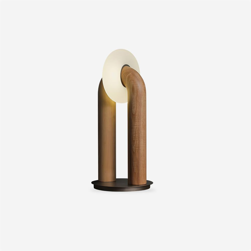 Arcadia Table Lamp - Modern LED Desk Light for Bedroom, Living Room & Office - Stylish Nightstand Lamp with Adjustable Brightness - Perfect for Reading, Working & Relaxing