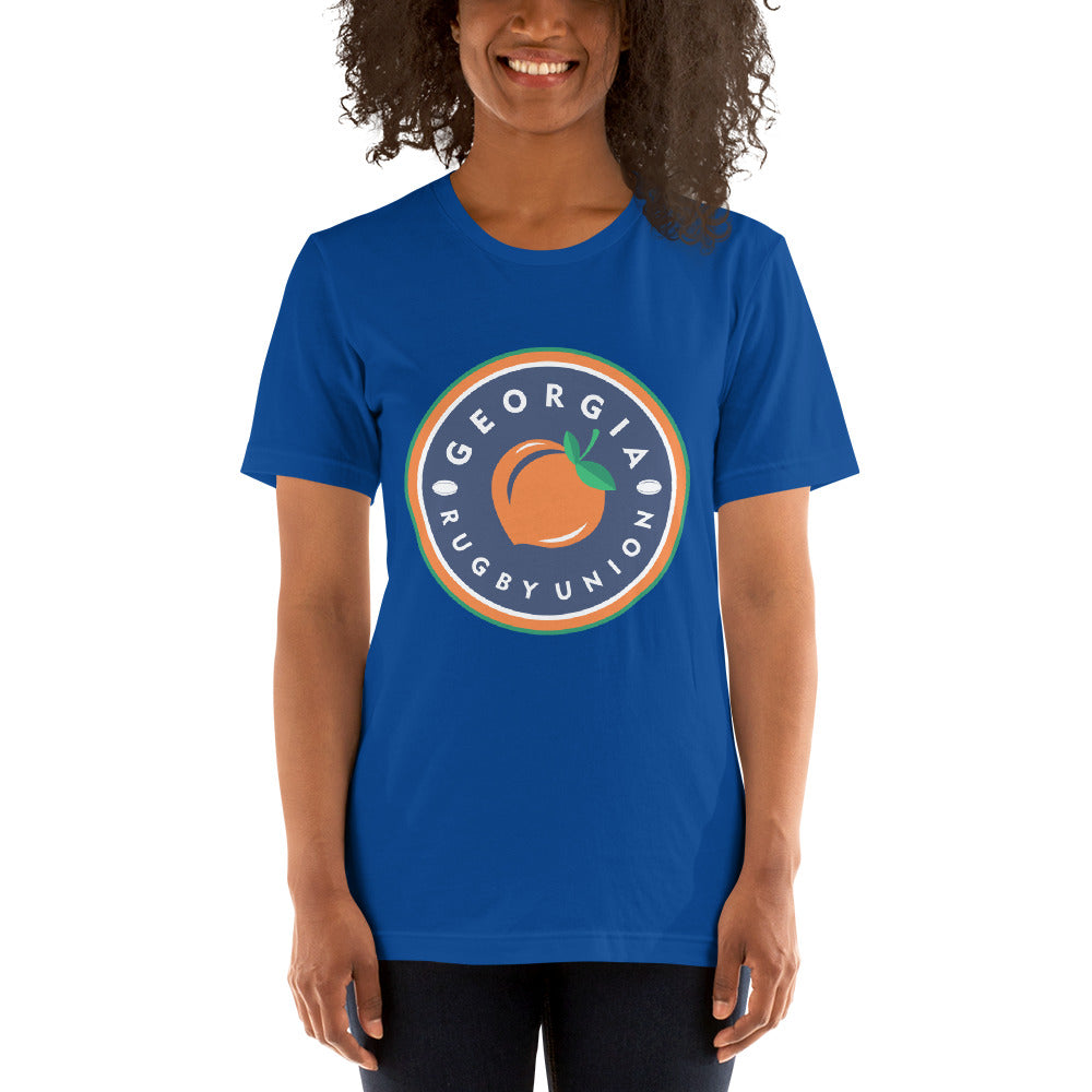 Georgia Rugby Union Fan T-Shirt - Comfortable Cotton Tee for Men & Women - Perfect for Game Day, Tailgating & Sports Events