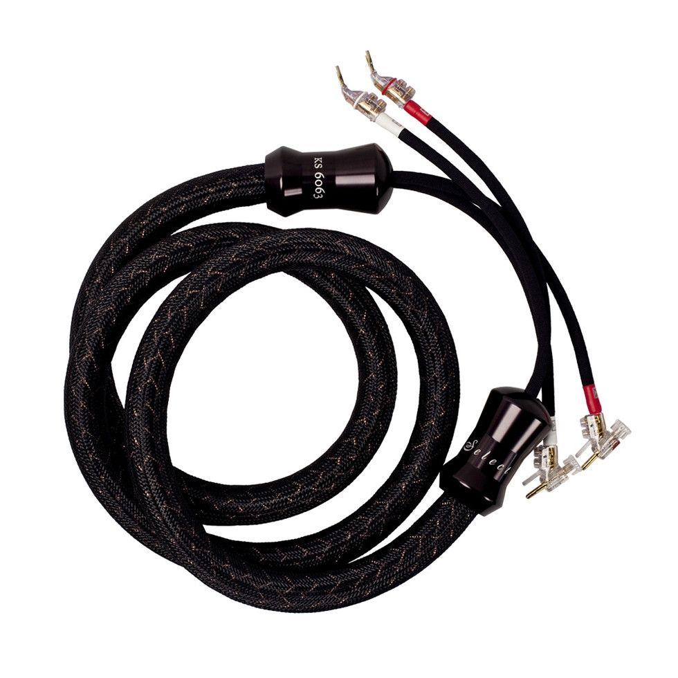Kimber Kable KS 6063 Select Series High-End Speaker Cables (Pair) - Premium Audio Cables for Home Theater & Hi-Fi Sound Systems