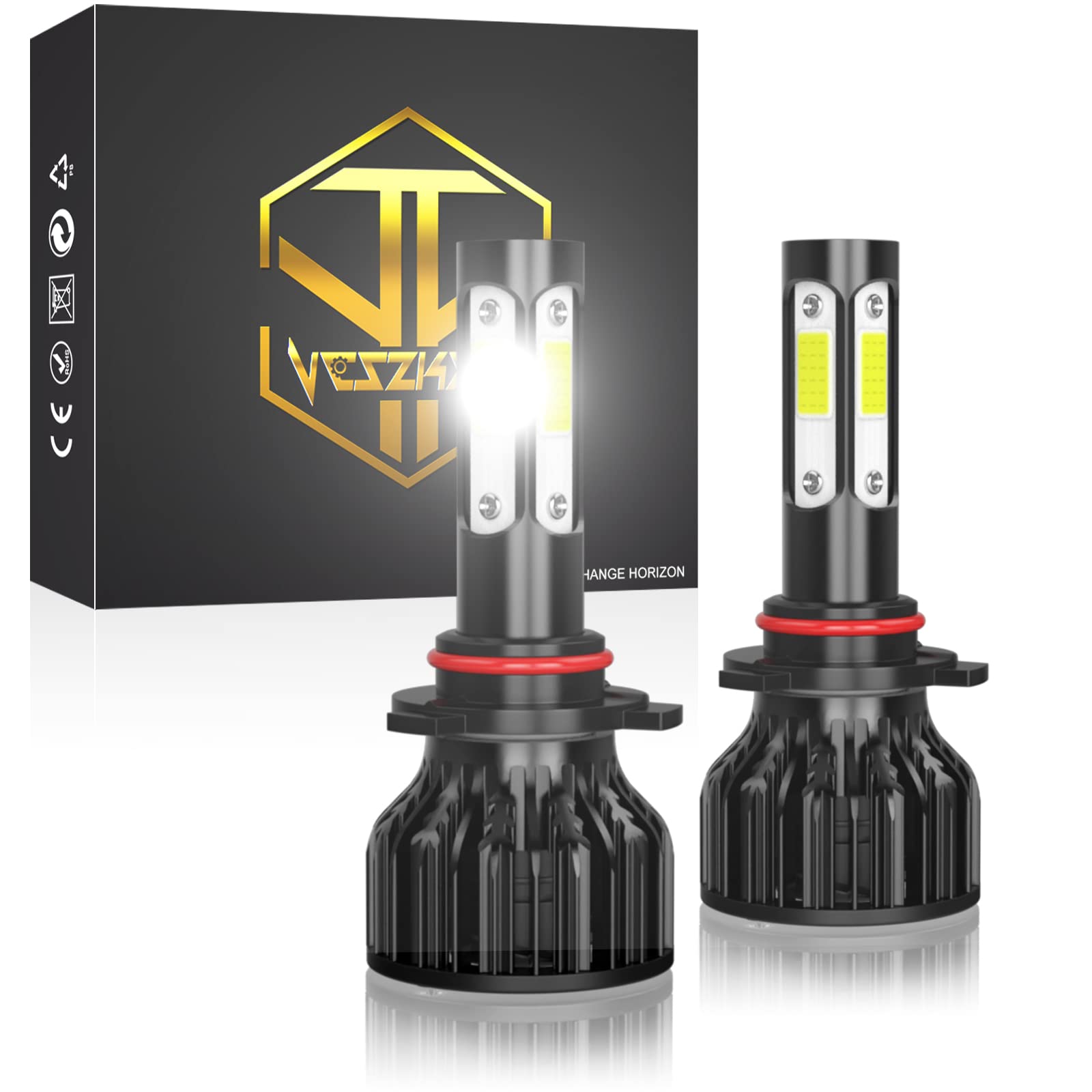 HONDA ACCORD 2019-2020 LED Headlight Bulbs 9005/HB3 - Super Bright 6500K for Night Driving