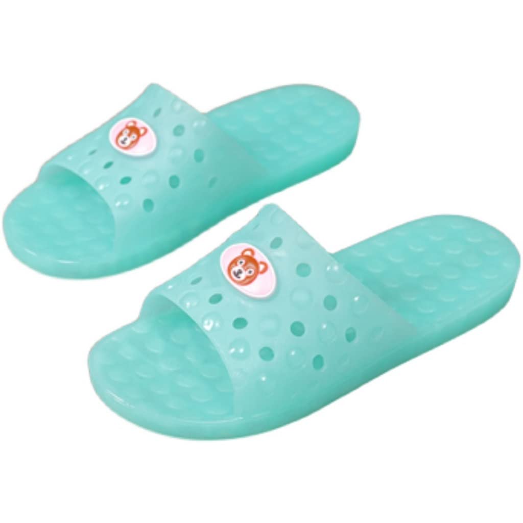 **Comfortable Thick Crystal Jelly Sandals for Men & Women - Soft Sole Summer Bathroom Slippers (Color: A, Size 41) - Perfect for Home, Spa, and Poolside Relaxation**