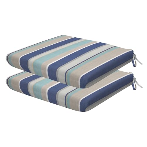Stripe Blue & Beige
