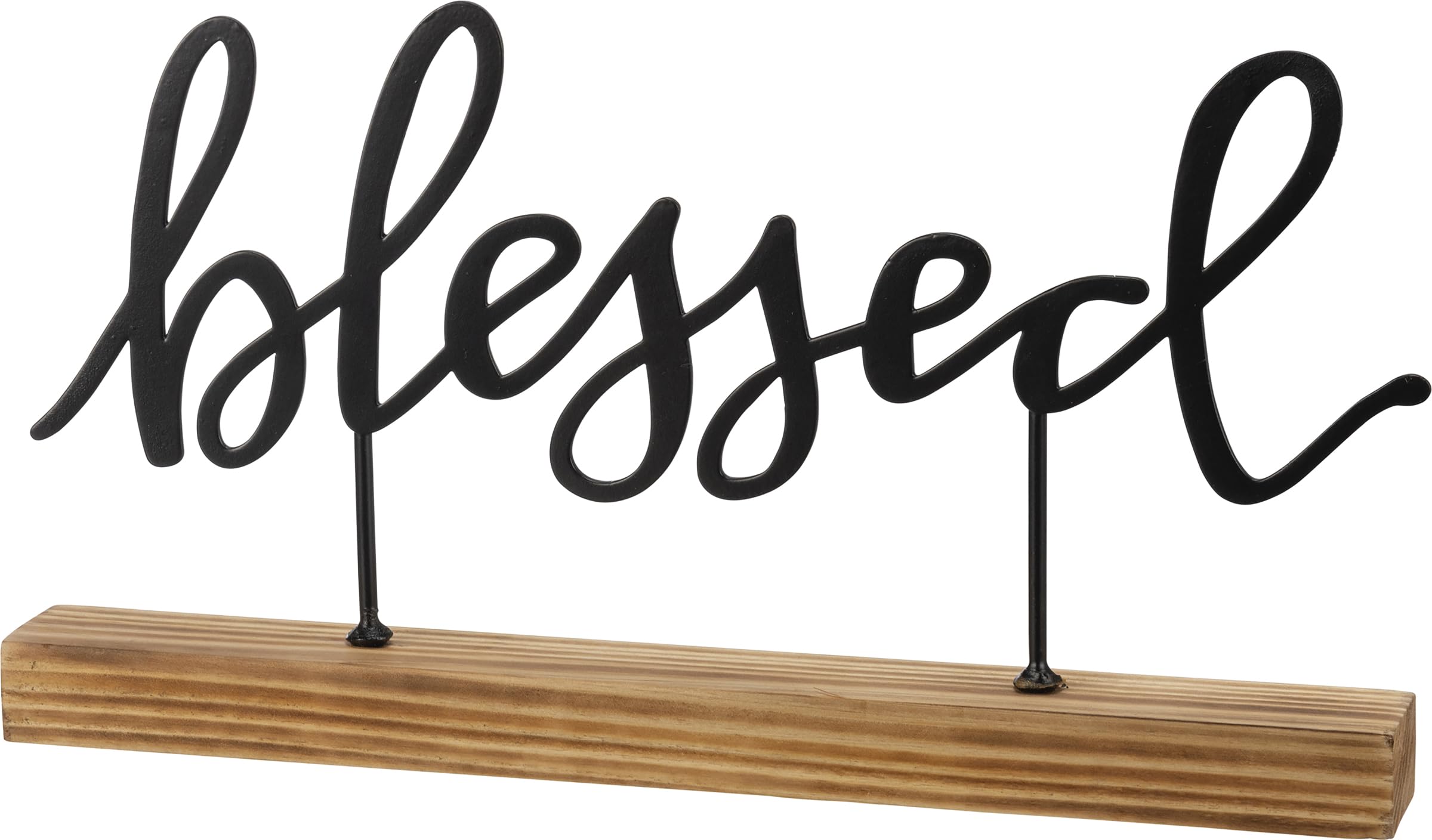 Blessed Home Décor Sign by Primitives by Kathy - Rustic Farmhouse Wall Art for Living Room, Bedroom & Entryway