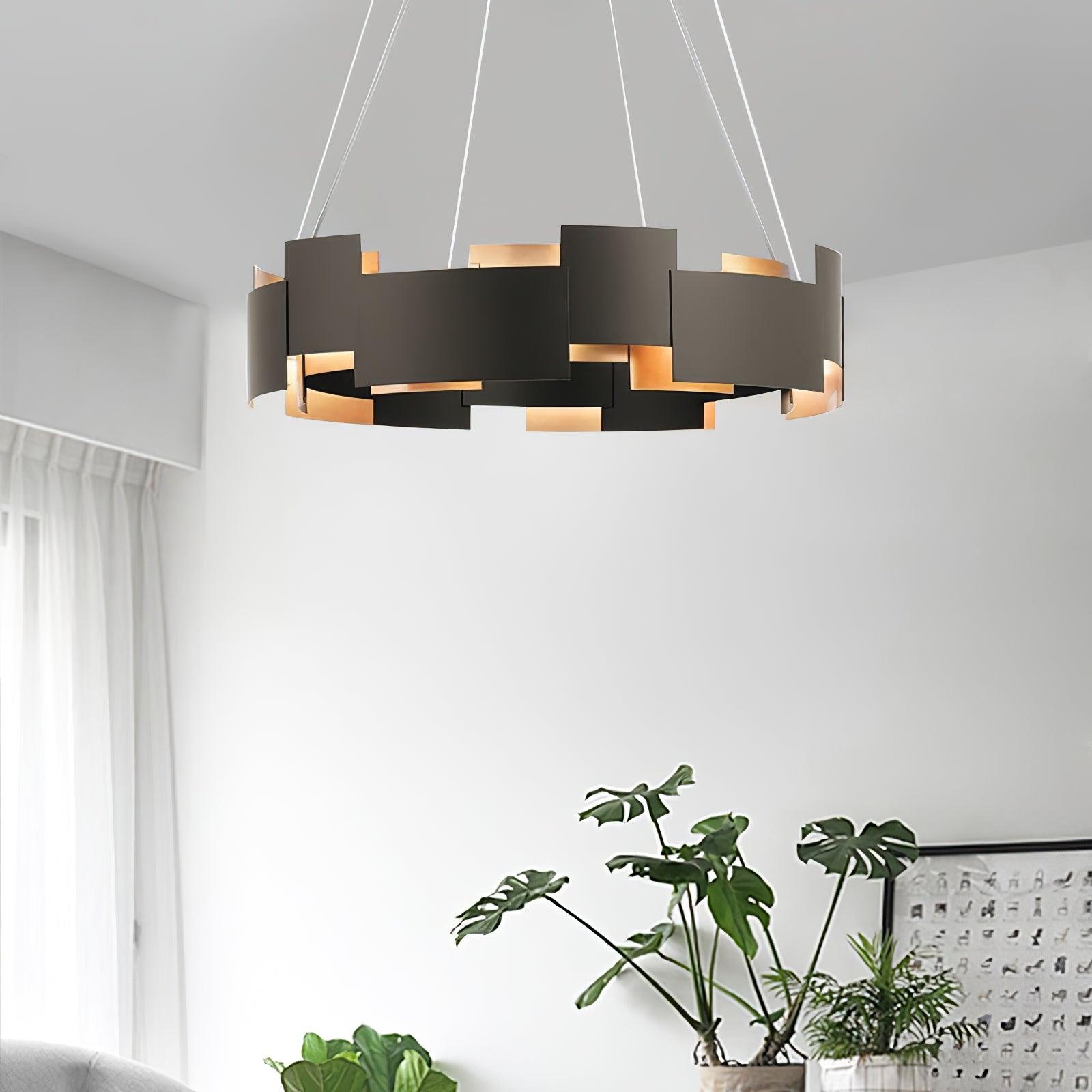 Kichler Oval Chandelier - Modern Crystal Ceiling Light Fixture for Dining Room, Living Room & Bedroom | Elegant Home Decor Lighting