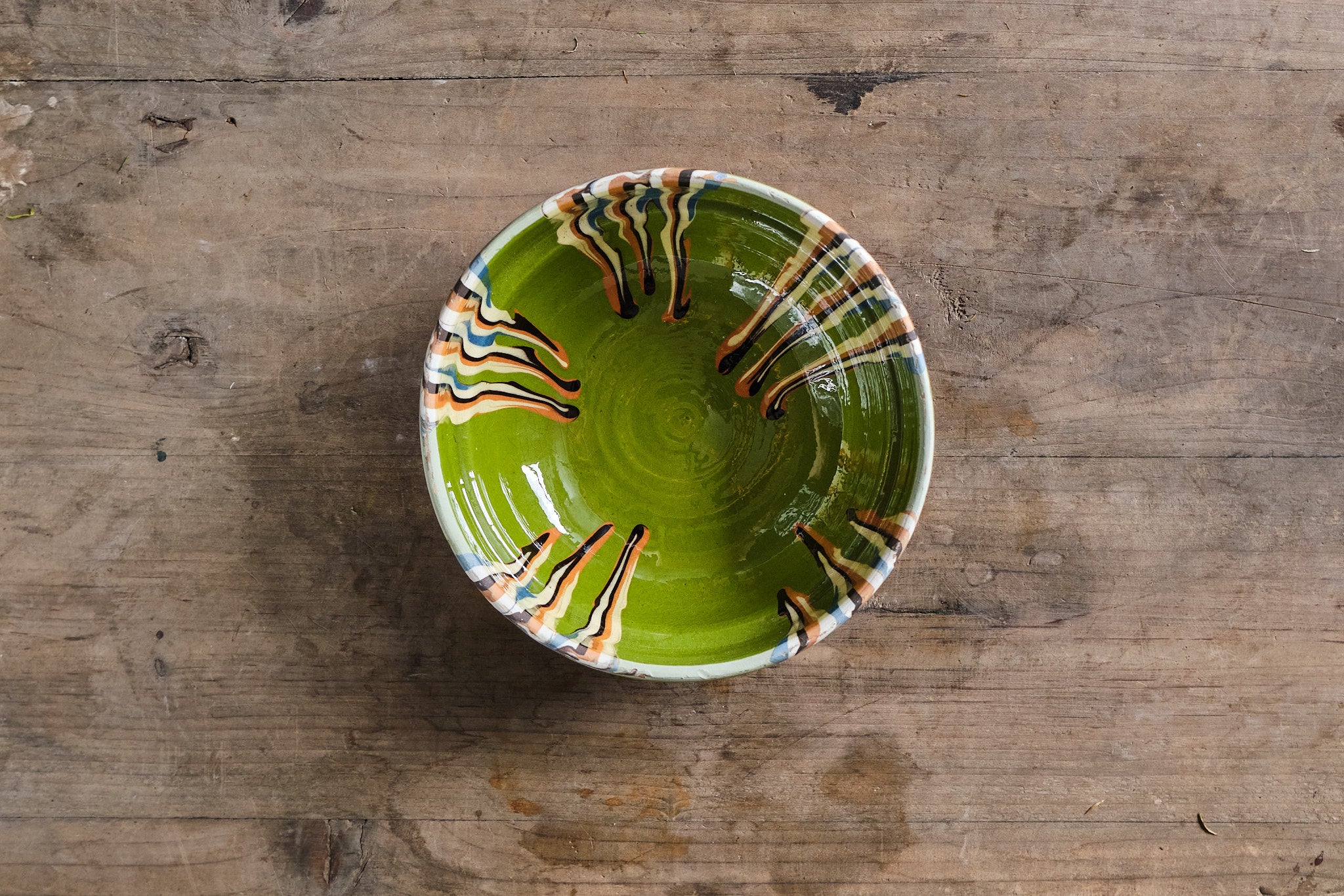 Eco-Friendly Green Drip Soup Bowl - Ceramic Soup Bowl with Drip Catcher for Mess-Free Dining | Perfect for Ramen, Pho, and Asian Noodle Soups at Home or Restaurant