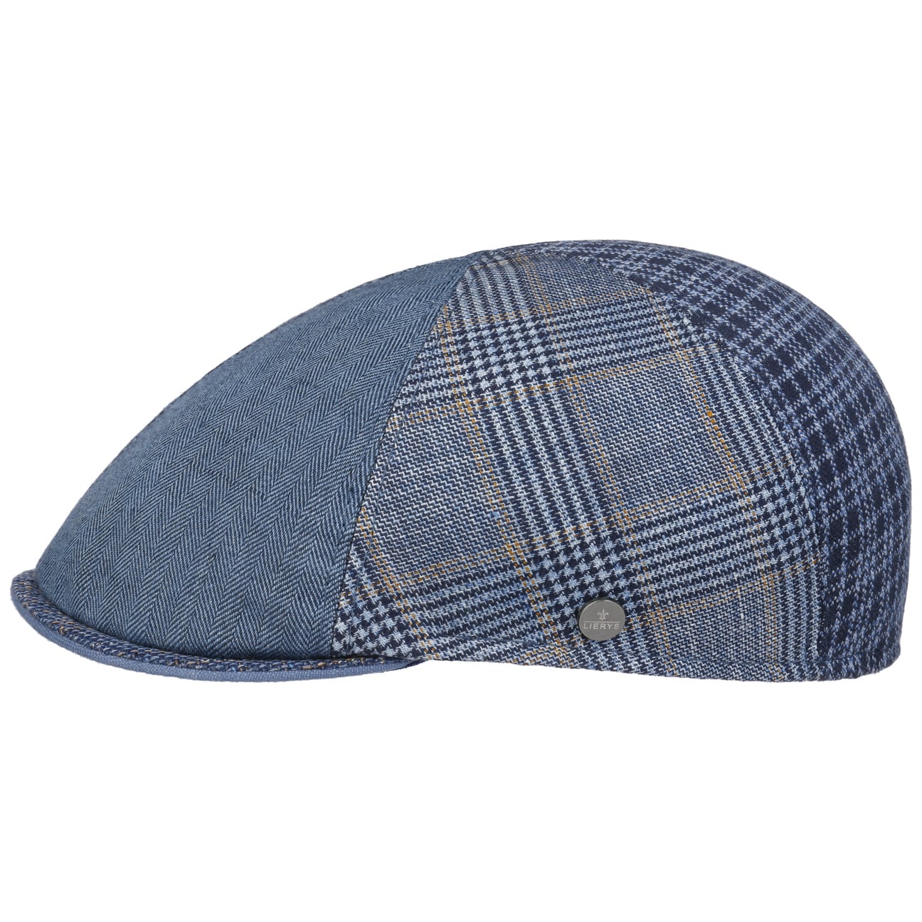 Stylish Patchwork Flat Cap by Lierys - Vintage-Inspired Cotton Newsboy Hat for Men & Women - Perfect for Outdoor Activities, Casual Wear & Fashion Accessories