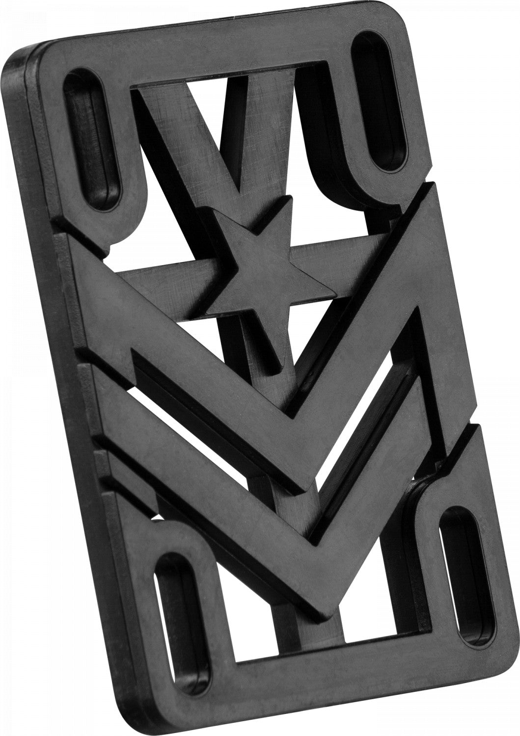 Mini Logo .25 Rigid Riser 2pk - High-Quality Skateboard Riser Pads for Smooth Rides - Perfect for Street Skating & Longboard Cruising