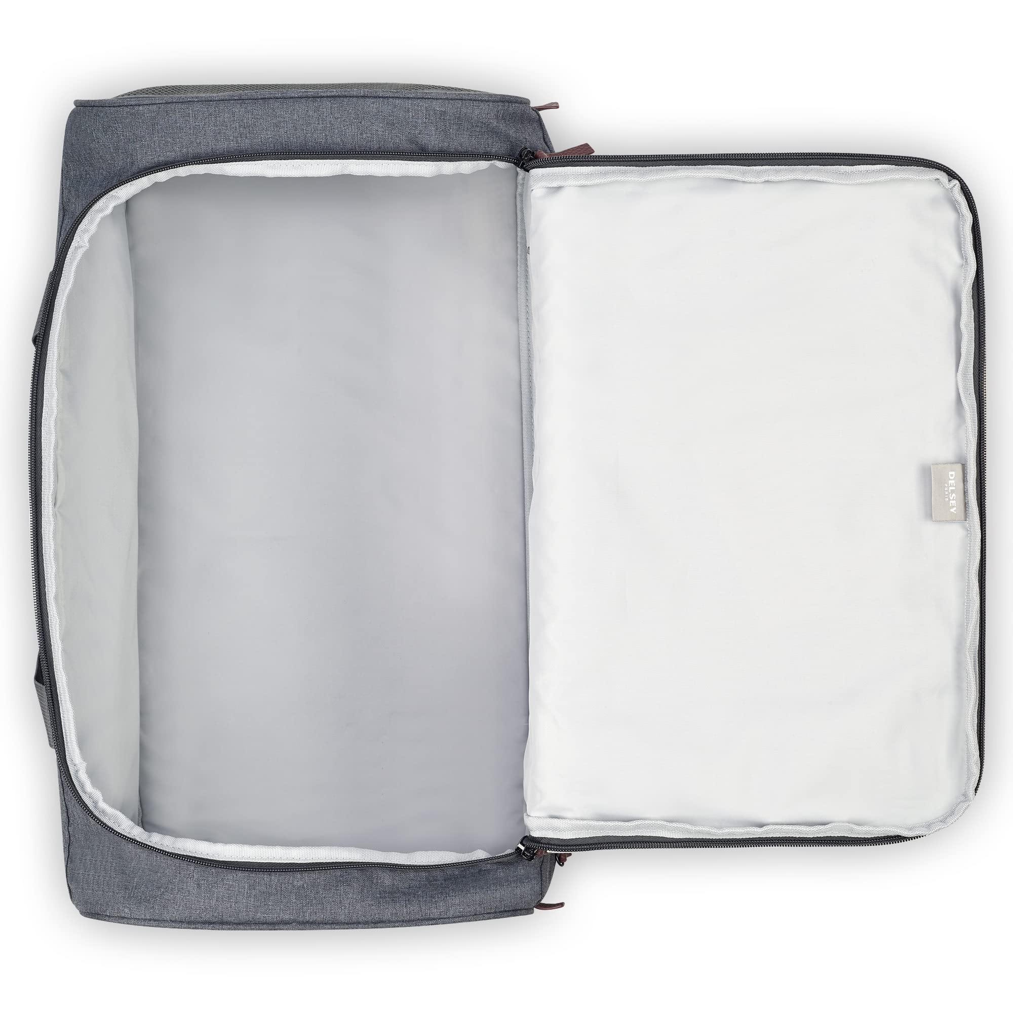 DELSEY Paris Maubert 2.0 Carry On Duffle Bag - Lightweight Travel Duffel with Wheels, Spacious Luggage for Airplane & Weekend Trips - Perfect for Business Travel & Gym Use