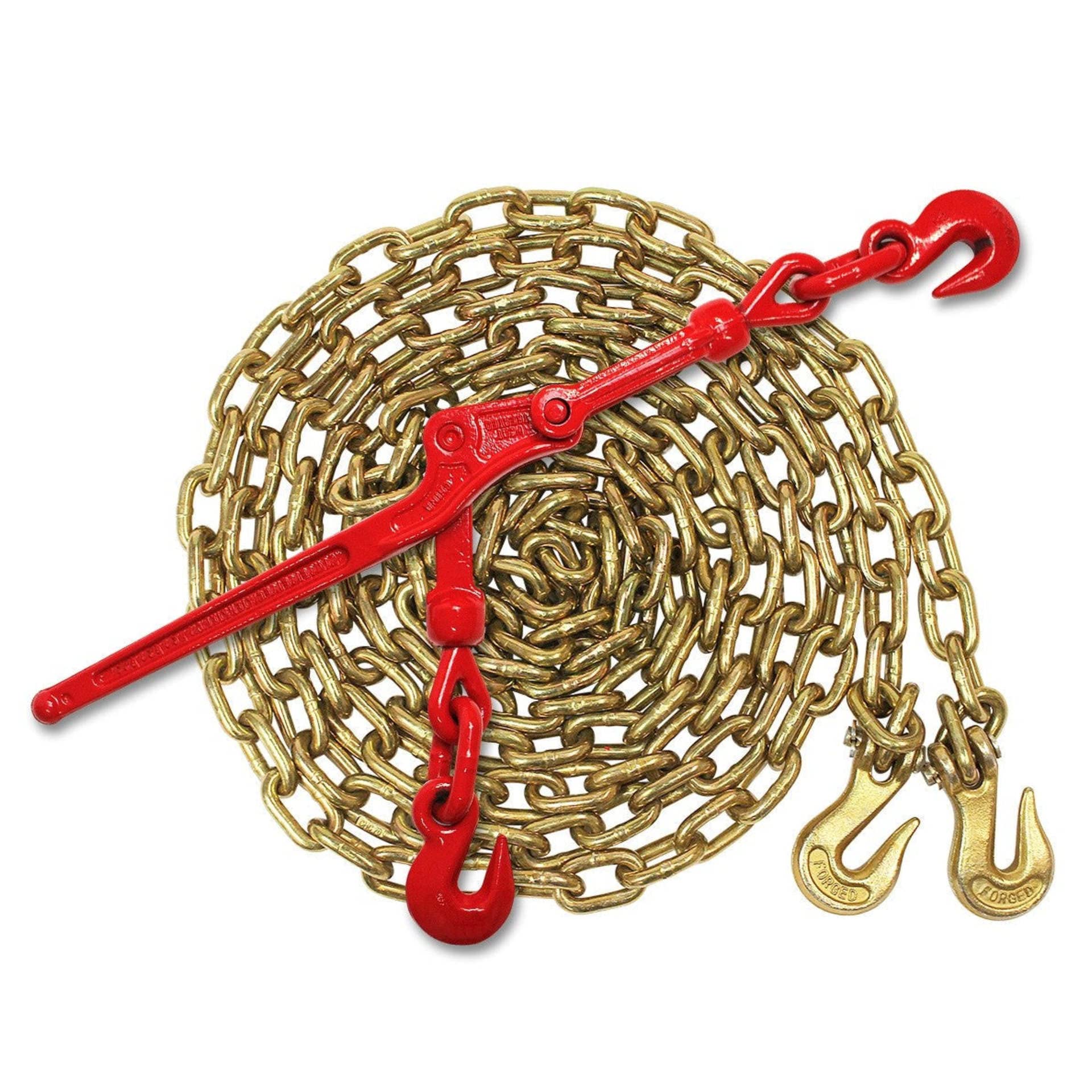 Heavy Duty DC Cargo Chain Binder Kit - 3/8